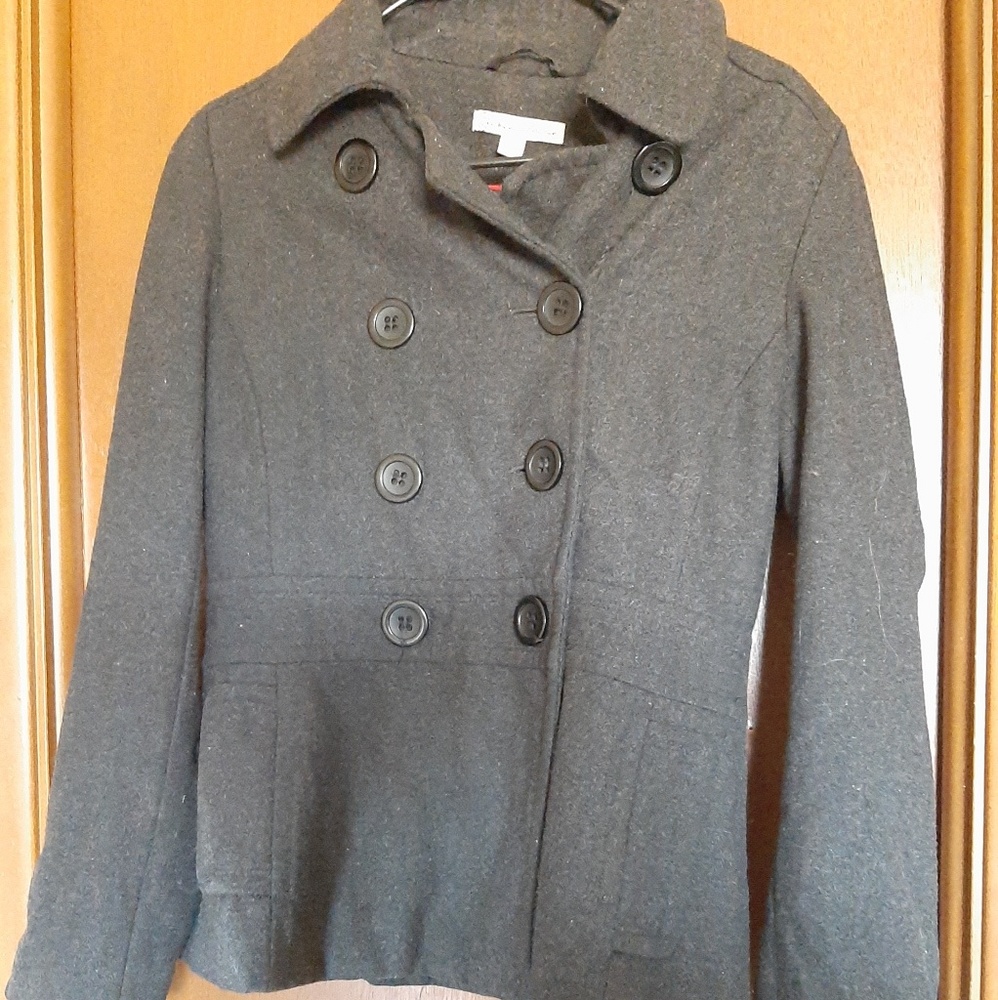Grey Pea Coat